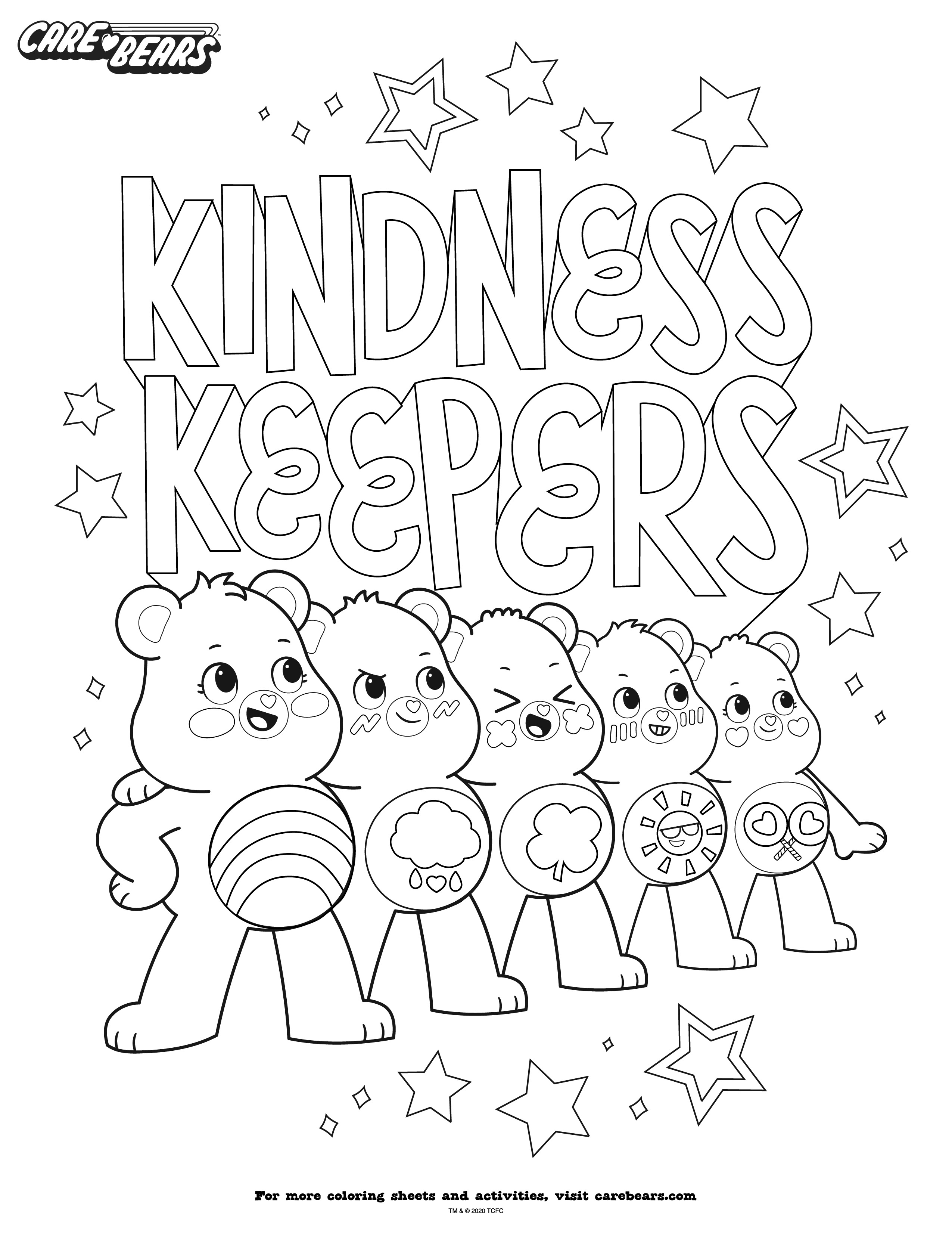 best care bear coloring pages