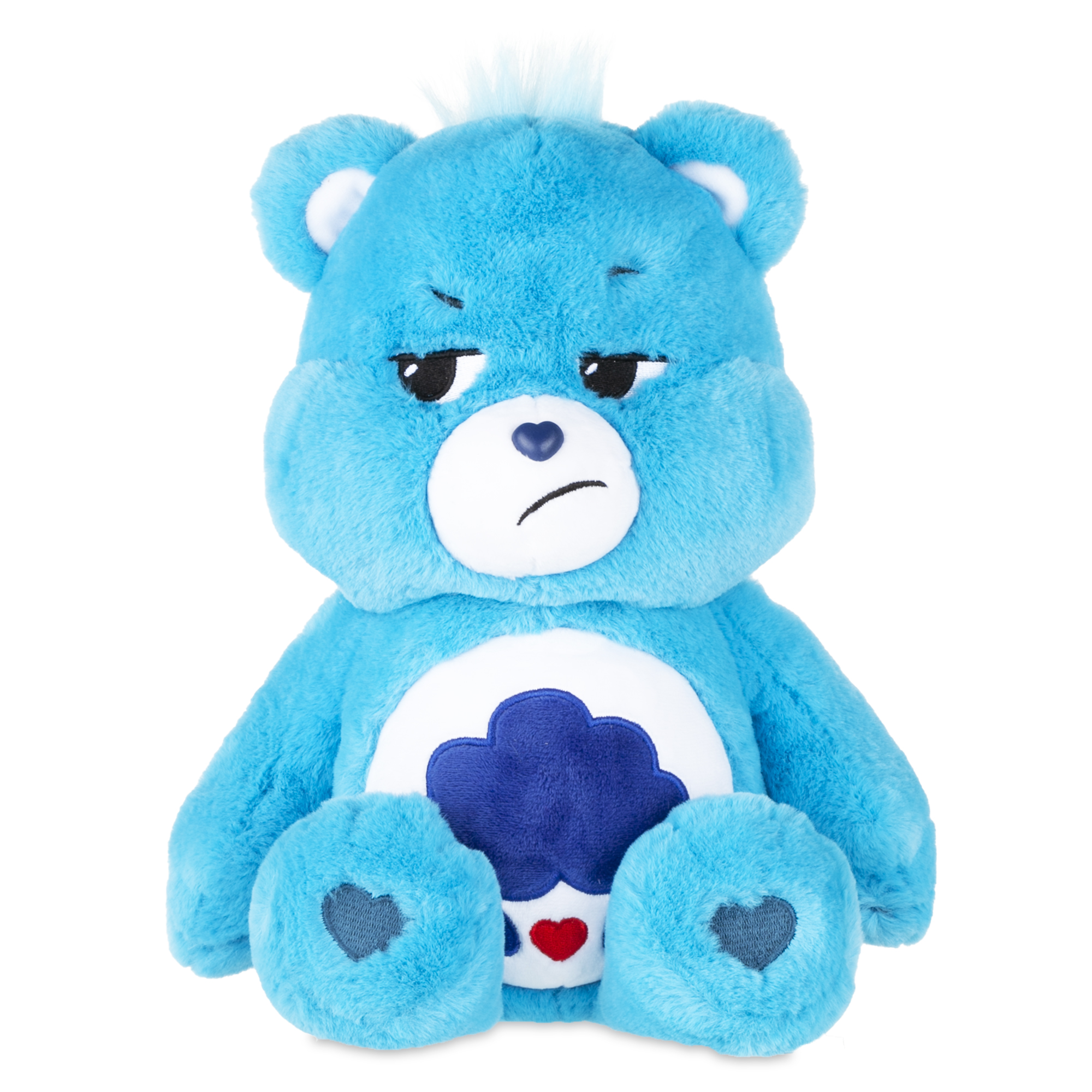 Peluche bisounours 28 cm bleu nuage new - Conforama