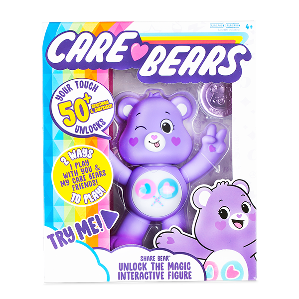 Surprizamals Surprise Plush Care Bears Series Harmony Bear NEW open ! 